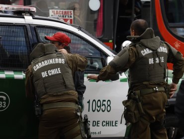 Capturan a dos peligrosos delincuentes armados en Lo Espejo: uno era buscado por homicidio