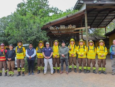 Refuerzan llamado a la prevención de incendios forestales en la región de Valparaíso