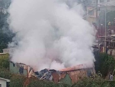 Decretan internación provisional para acusado de provocar incendio donde falleció su hermano en Viña del Mar