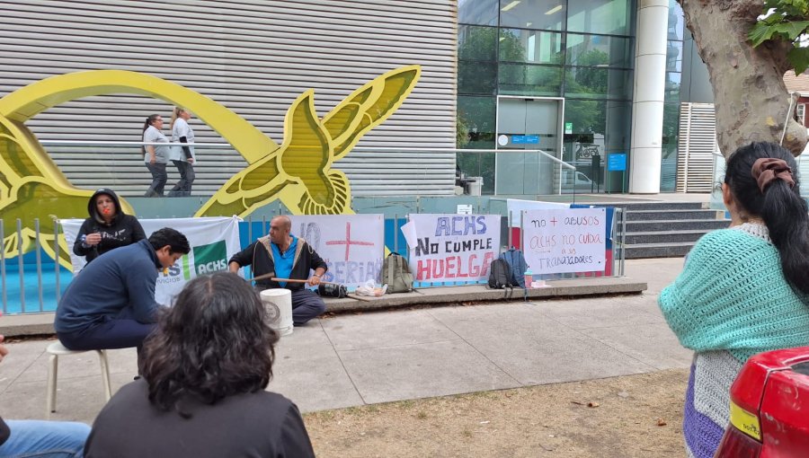 Huelga legal de la ACHS: trabajadores en Viña del Mar denuncian reemplazos ilegales y ofertas “irrisorias”