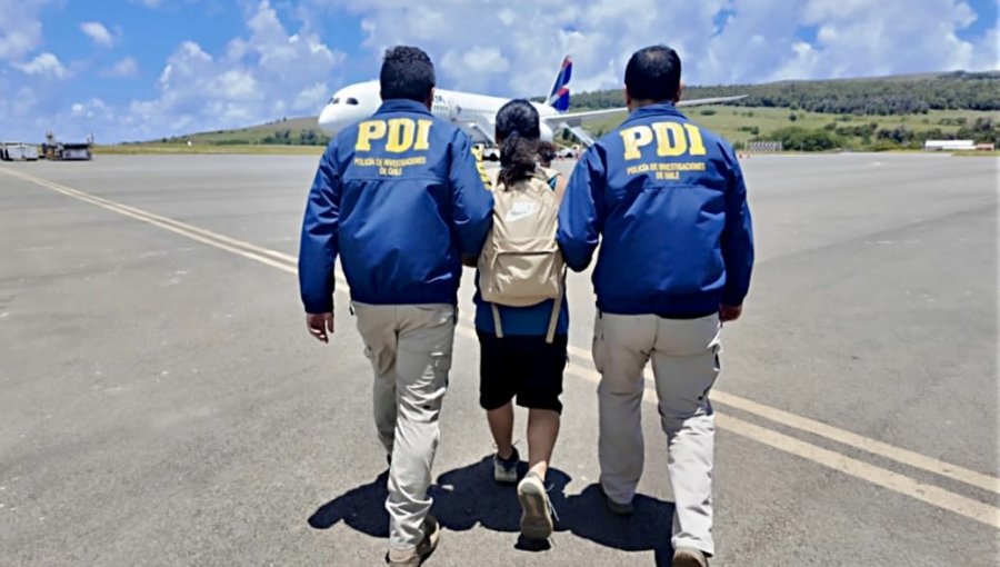 PDI refuerza su presencia en Rapa Nui y concreta expulsión de un sujeto que no cumplía con la normativa vigente de la isla