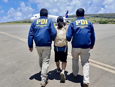 PDI refuerza su presencia en Rapa Nui y concreta expulsión de un sujeto que no cumplía con la normativa vigente de la isla