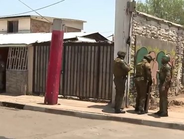 Carabinero resultó baleado en medio de un operativo antidrogas en la población La Legua