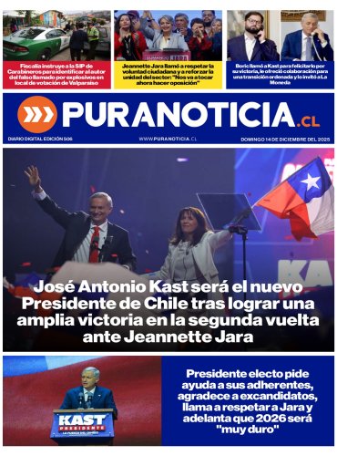 Edición 506 Domingo 14 de Diciembre del 2025