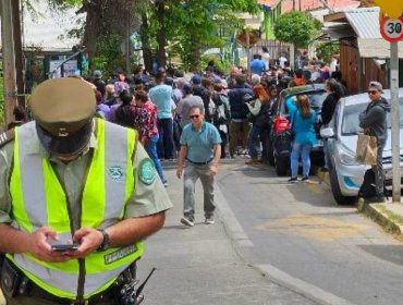 Local de votación en el cerro Rocuant de Valparaíso fue evacuado producto de un aviso de bomba