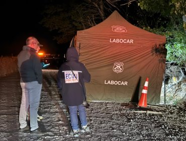 Indagan aparente ejecución ligada al crimen organizado en camino rural de Lampa