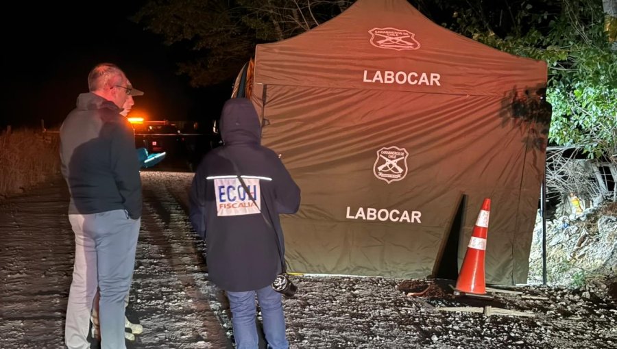 Indagan aparente ejecución ligada al crimen organizado en camino rural de Lampa