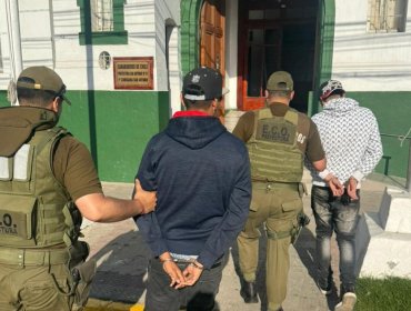 Patrullaje preventivo de Carabineros deja tres detenidos en el centro de San Antonio