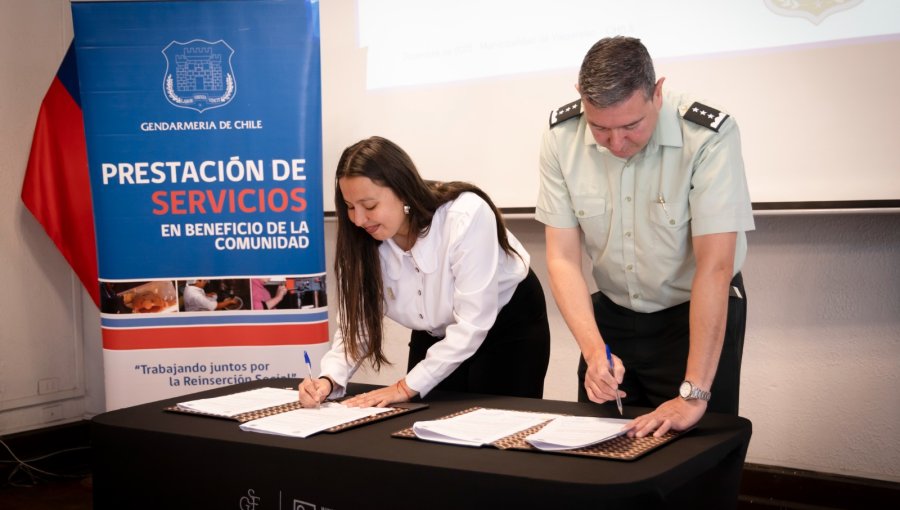 Personas con penas sustitutivas apoyarán servicios municipales en Valparaíso