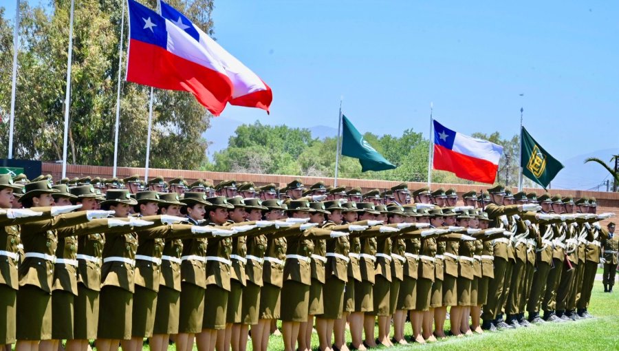 676 nuevos carabineros se incorporan a labores policiales tras finalizar su proceso de formación
