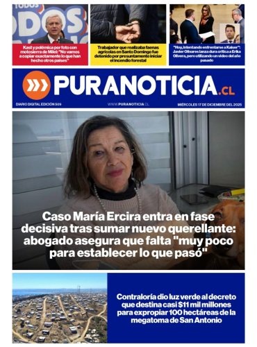 Edición 509 Miércoles 17 de Diciembre del 2025