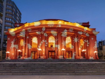 Viña del Mar tendrá evento navideño con show de luces y villancicos en el Teatro Municipal