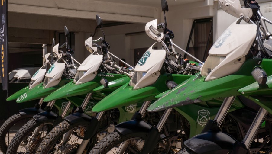 Estudiantes de Mecánica realizaron operativo de mantención a motocicletas de carabineros de la 2ª Comisaría de Valparaíso