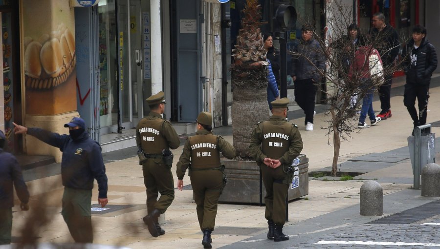 Comercio de Viña del Mar evalúa aumento de patrullajes policiales ad portas de Navidad: nueve detenidos en las últimas 24 horas