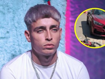 AK4:20 protagonizó un fuerte accidente vial: atropelló a un ciclista de aplicación de delivery a días de convertirse en padre