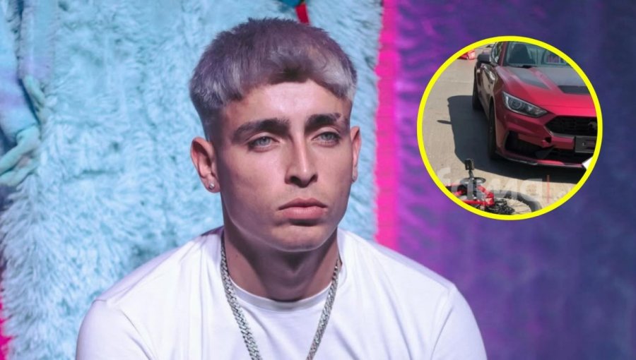 AK4:20 protagonizó un fuerte accidente vial: atropelló a un ciclista de aplicación de delivery a días de convertirse en padre