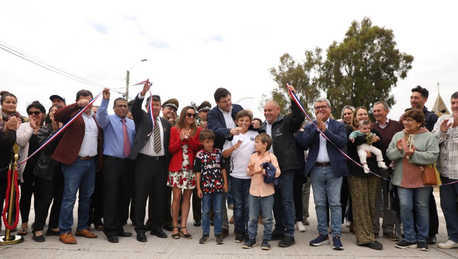 Inauguran mejoramientos de pavimentación y nuevas áreas verdes en Zapallar