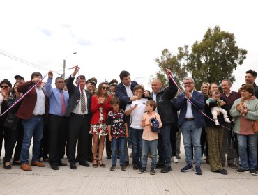 Inauguran mejoramientos de pavimentación y nuevas áreas verdes en Zapallar