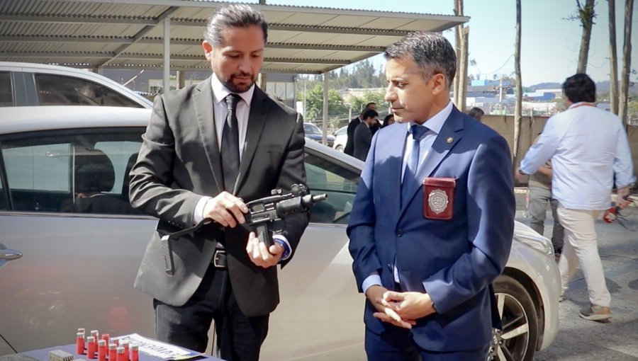 Cómo el robo de una subametralladora Uzi a la PDI de Angol permitió desbaratar a peligrosa banda narco en la región de Valparaíso