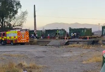 Mujer de nacionalidad boliviana muere tras ser atropellada por tren de carga en San Felipe