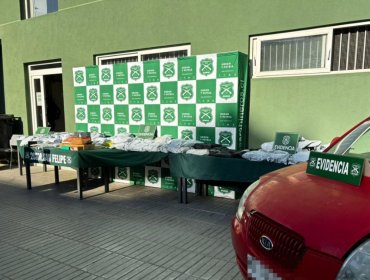 Automóvil cargado de encomiendas robadas delata a un hombre en San Felipe: fue detenido por el delito de receptación