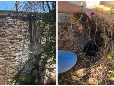 Excavación hallada a metros de la cárcel de Limache activa amplio operativo policial frente a un eventual peligro de fuga de internos