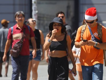 Navidad en Santiago podría ser la segunda más calurosa de la última década