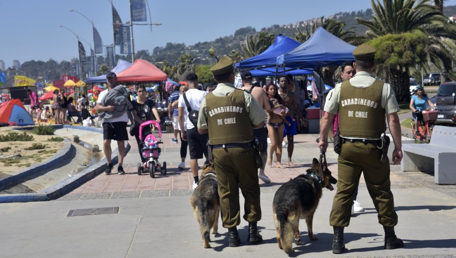 Más de 1.380 carabineros serán desplegados a nivel nacional en el marco del plan «Verano Seguro 2025-2026»