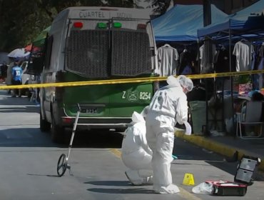 Carabinero de franco disparó a delincuente tras sufrir intento de robo en el barrio Meiggs