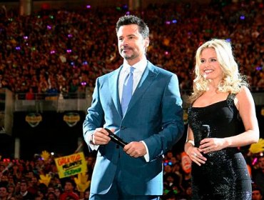 Felipe Camiroaga y Soledad Onetto son elegidos como la mejor dupla de animadores en la historia del Festival de Viña del Mar