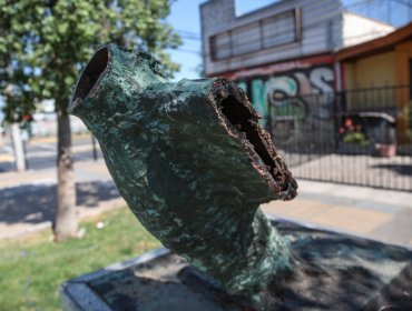 Atacan nuevamente memorial de familia asesinada por la dictadura, González Recabarren, en San Joaquín