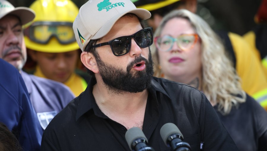 “Prevenir siempre será más fácil”: Presidente Boric advierte por peligro de incendios