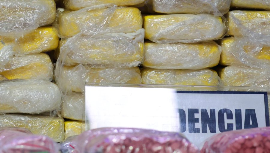 Región de Antofagasta registra histórico aumento en decomisos de droga: 39 toneladas de este 2025 casi doblan a las 39 del 2024