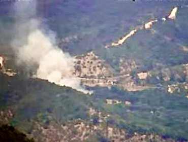 Detienen a trabajador que habría iniciado incendio forestal luego de realizar labores de soldadura en un fundo de Casablanca