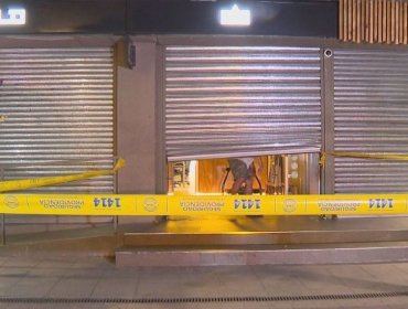 Capturan a ocho delincuentes que entraron a robar a local de videojuegos en Providencia