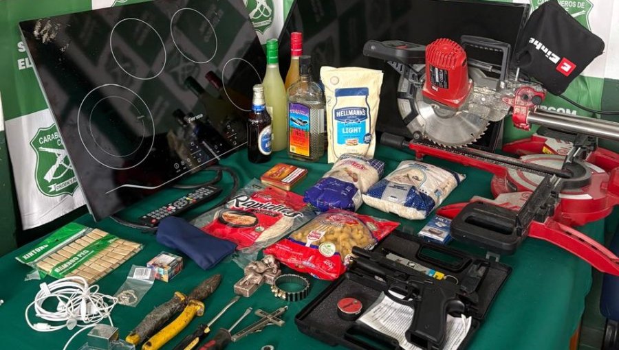 Capturan a sujeto que mantenía especies robadas en sector Punta de Tralca de El Quisco