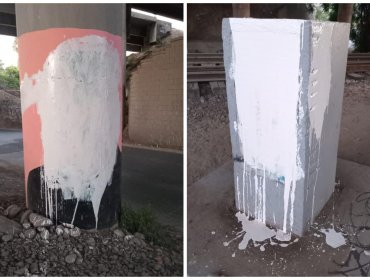Denuncian que sitio de memoria ubicado en Quillota fue completamente vandalizado