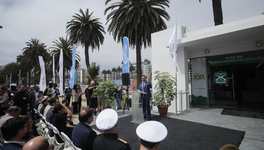 Plan Verano Seguro 2026: Viña del Mar cuenta con inédita base operativa policial