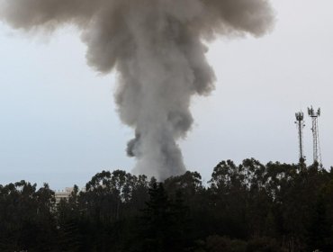 Fuerte explosión antecedió a incendio en conocida discoteque de Algarrobo