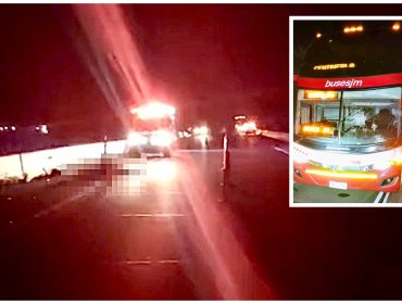 Mujer en situación de calle perdió la vida tras ser atropellada por un bus en Santa María