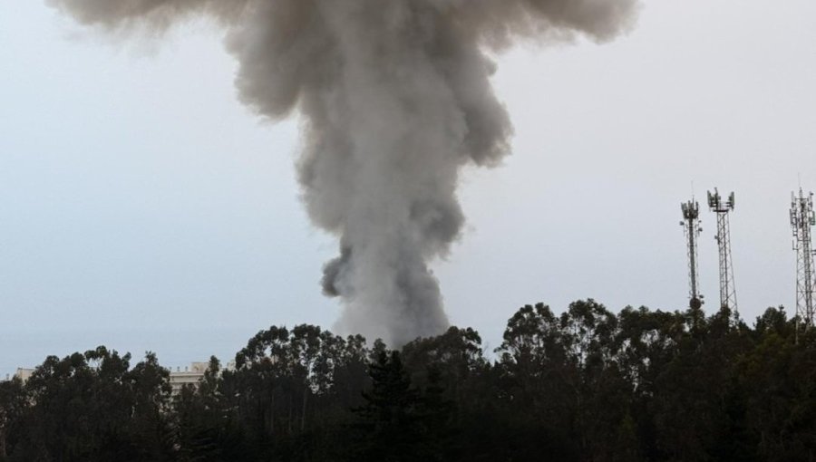 Fuerte explosión antecedió a incendio en conocida discoteque de Algarrobo