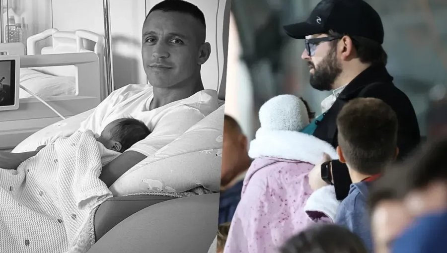 Alexis Sánchez recibe emotivo mensaje de Presidente Boric tras presentar en redes a su hija