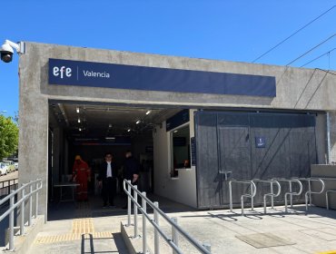 Estación Valencia alcanza 96% de avance y permanecerá abierta toda la semana para sus pruebas operacionales con pasajeros