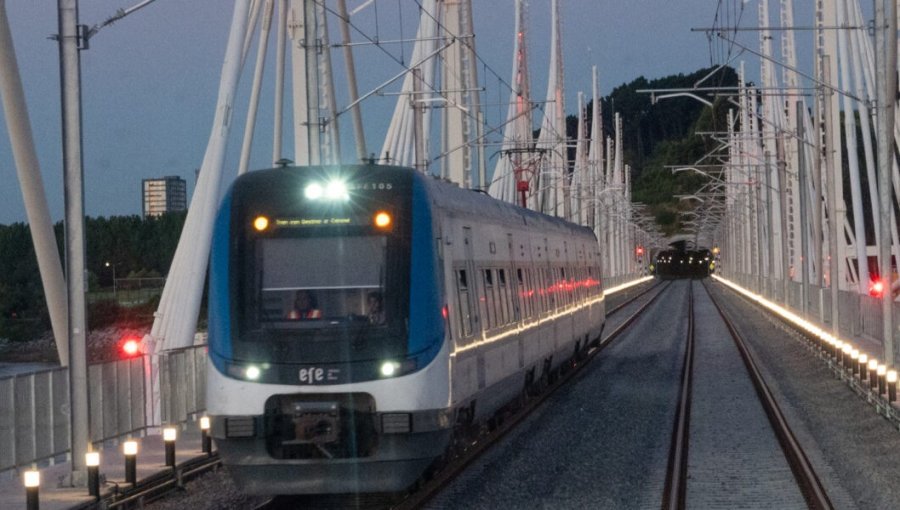 Biotren subirá sus tarifas desde este viernes en la Región del Biobío