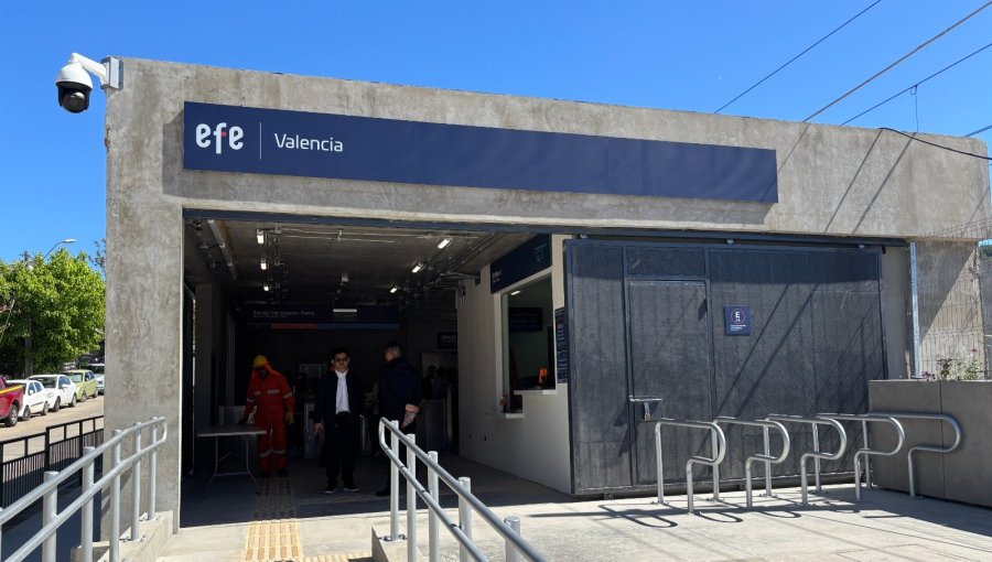 Estación Valencia alcanza 96% de avance y permanecerá abierta toda la semana para sus pruebas operacionales con pasajeros