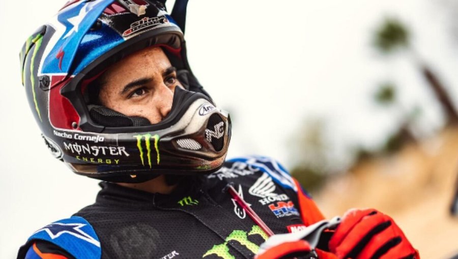 José Ignacio Cornejo se mantuvo como el mejor chileno en motos en el Rally Dakar