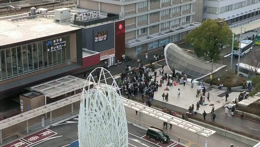 Fuerte sismo de magnitud 6,2 sacude a la prefectura de Shimane en Japón