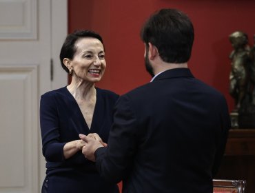 Gabriel Boric recibió en La Moneda a Gloria Chevesich, nueva Presidenta de la Corte Suprema