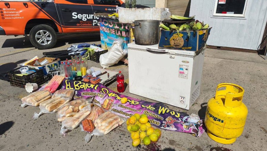 Más de 8 mil especies han sido incautadas durante la última semana en operativos municipales de fiscalización en Viña del Mar