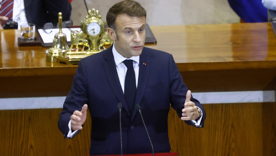 Macron defiende que Europa siga desarrollando su Defensa para que no se convierta en una "potencia moral impotente"